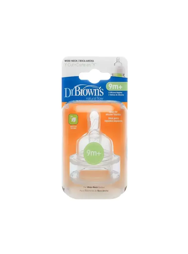 Dr. Brown's Geniş Ağız Biberon Emziği Y Kesim 2`li 362 - 2