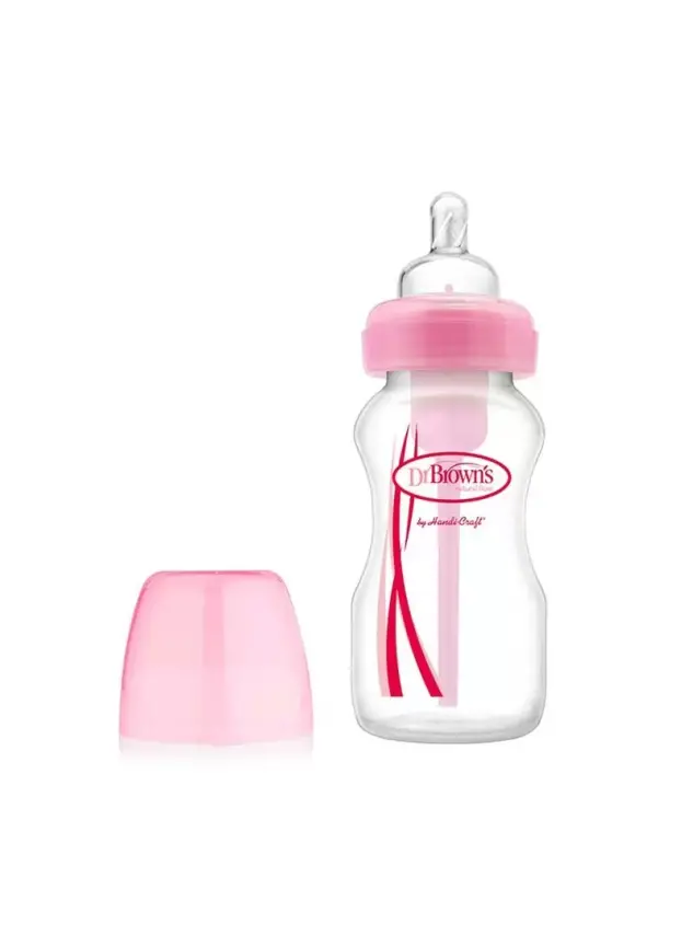 Dr. Brown's Options 91305 Geniş Ağızlı Biberon 270 ml Pembe - 2