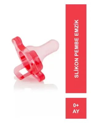 Dr. Browns Full Silikon 0 Ay+ Pembe Emzik - 1