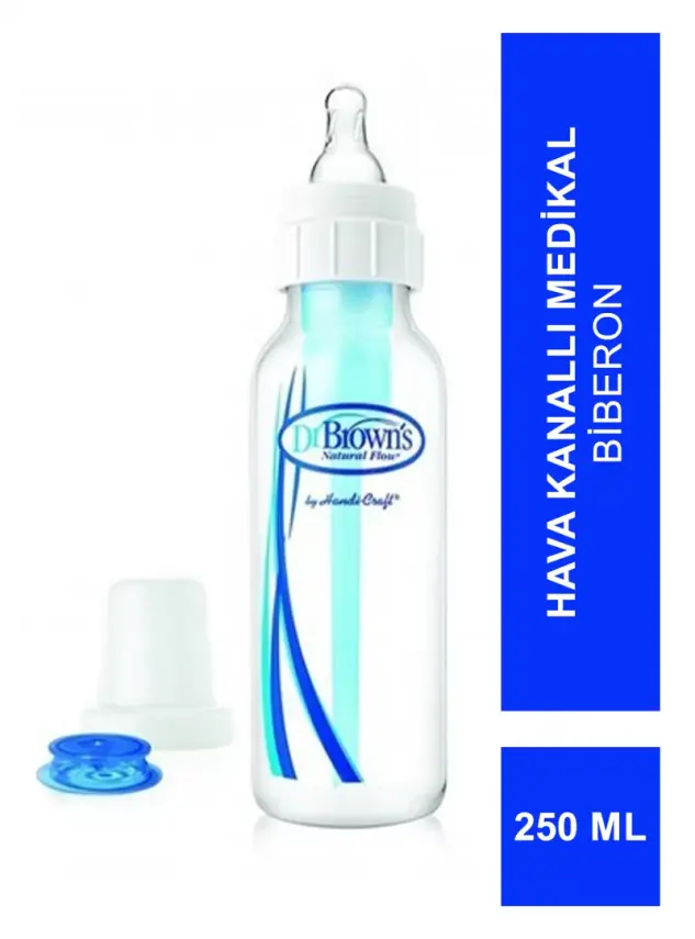 Dr. Browns Hava Kanallı Medikal Biberon 250 ml - 1