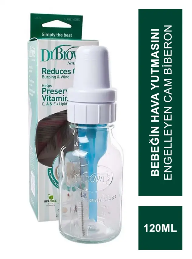 Dr Browns Standart Cam Biberon 120ml - 1