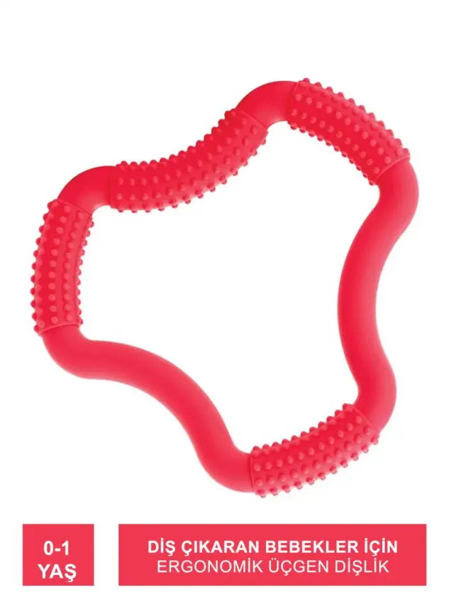 Dr.Browns Flexees Ergonomik Üçgen Dişlik - 1