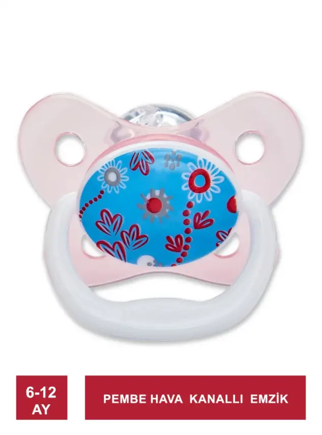 Dr.Browns Özel Tasarımlı Prevent Hava Kanallı Emzik 6-12 Ay - 1