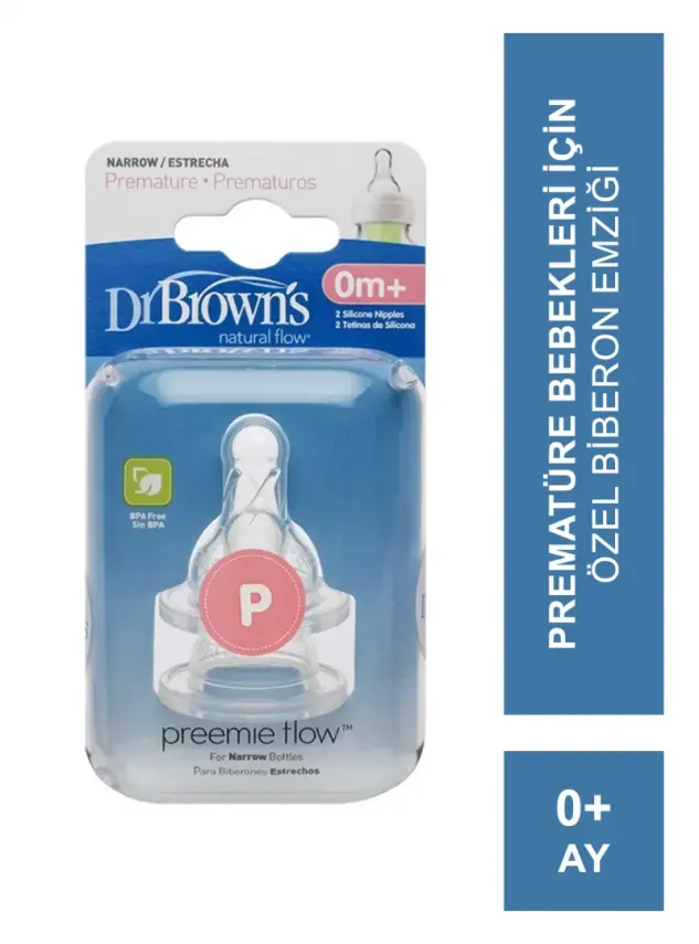 Dr.Browns Standart Biberon Emziği 0m+ - 1