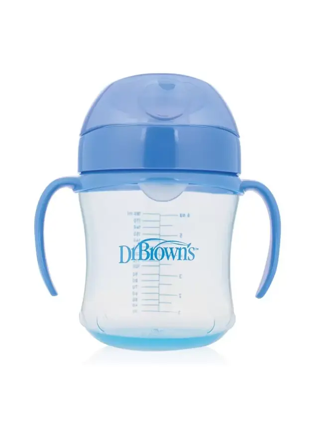 Dr.Browns Yumuşak Uçlu Alıştırma Bardağı 180ml -6m+- - 2