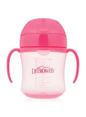 Dr.Browns Yumuşak Uçlu Alıştırma Bardağı 180ml -6m+- - 3