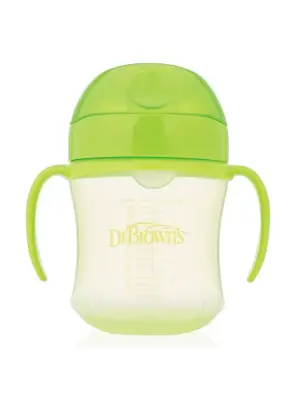 Dr.Browns Yumuşak Uçlu Alıştırma Bardağı 180ml -6m+- - 4