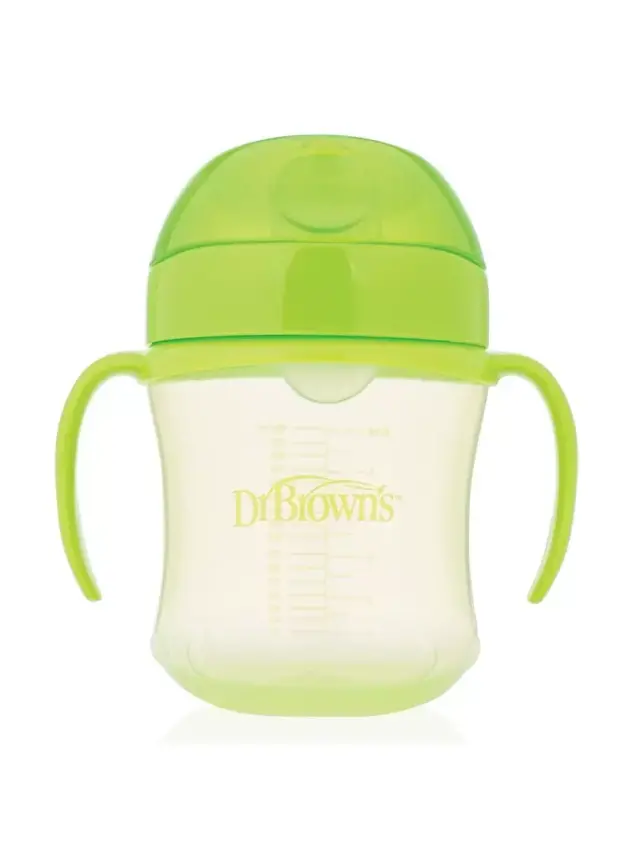 Dr.Browns Yumuşak Uçlu Alıştırma Bardağı 180ml -6m+- - 4