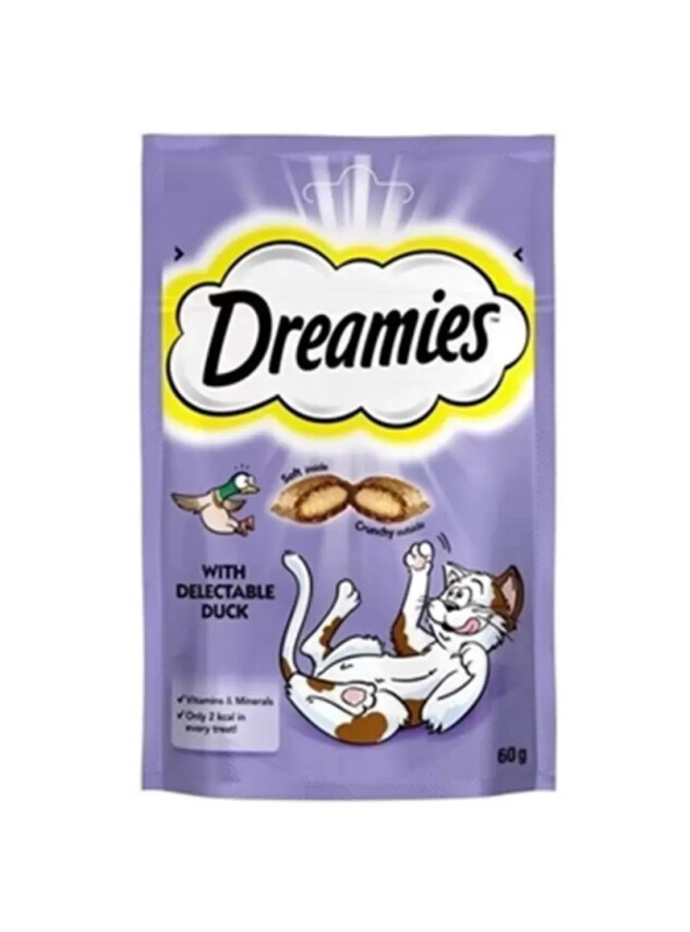 Dreamies Ördekli Kedi Ödül Maması 60 gr - Dreamies