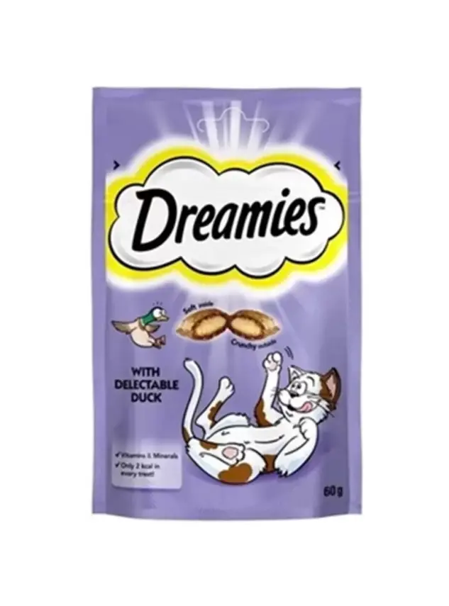 Dreamies Ördekli Kedi Ödül Maması 60 gr - 1