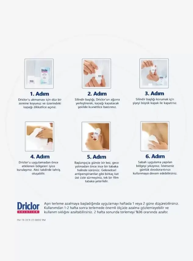 Driclor Aşırı Terleme Önleyici Antiperspirant Roll-On 20ml - 3