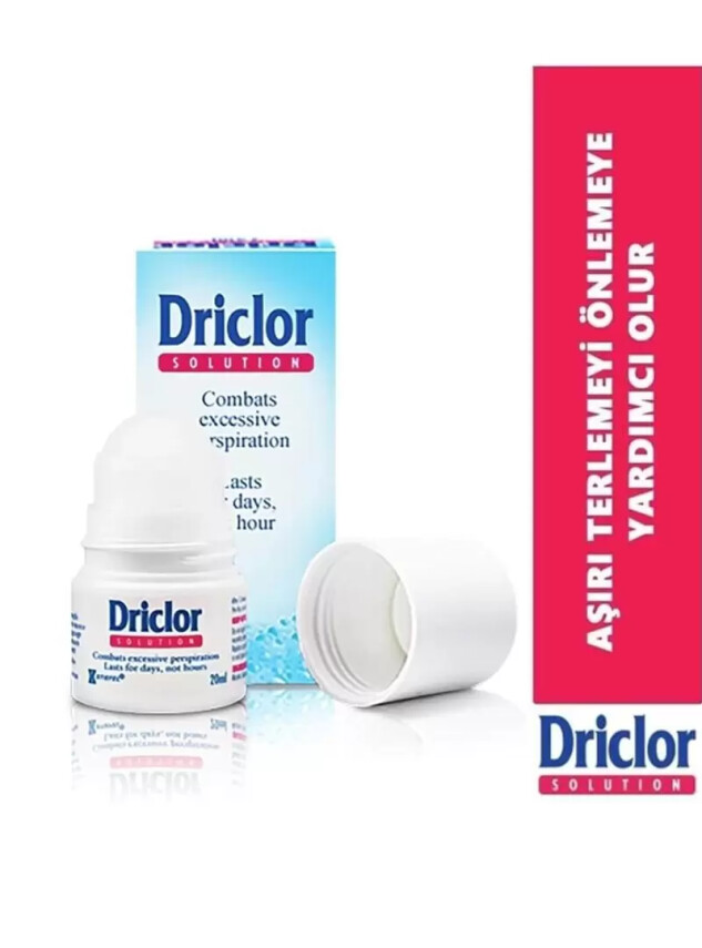 Driclor Aşırı Terleme Önleyici Antiperspirant Roll-On 20ml - Stiefel
