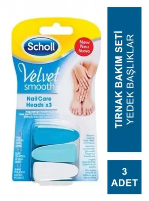 Dr.Scholl Elektronik Tırnak Bakım Seti Yedek Başlıklar - 2
