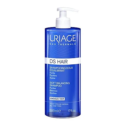 DS Hair Soft Balancing Shampoo - 500ml - Uriage