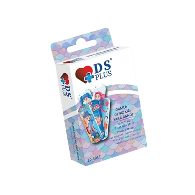 DS Plus Deniz Kızı Kız Çocuk Yara Bandı 20li - Ds Plus