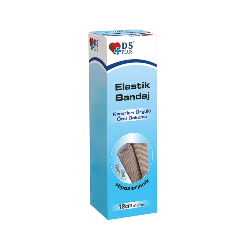 DS Plus Elastik Bandaj 12x120 cm - 1