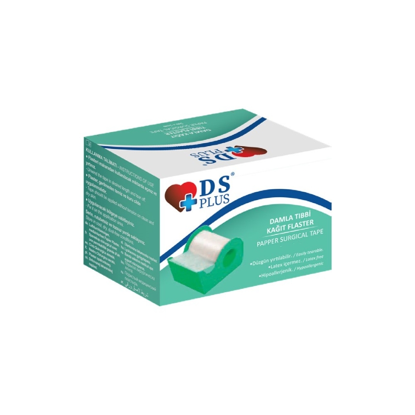 DS Plus Kağıt Flaster 5 m x 1,25 cm - 1