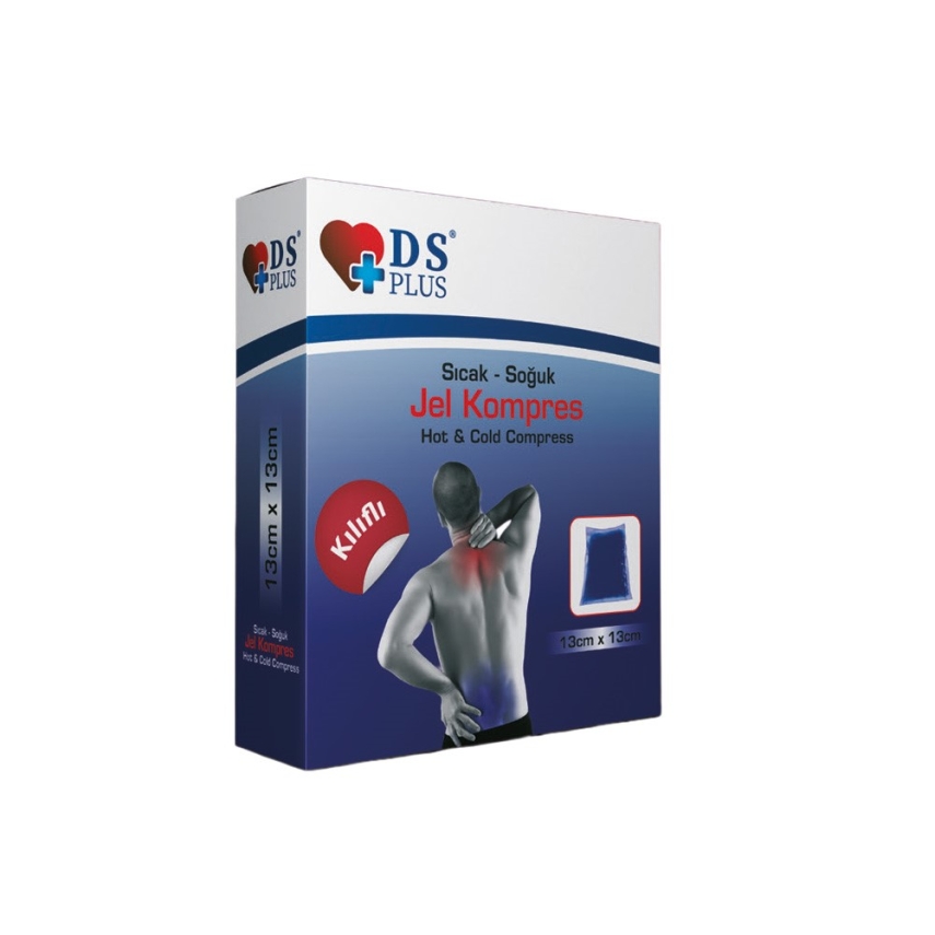 DS Plus Sıcak Soğuk Kompres Kılıflı 13x13 cm - 1
