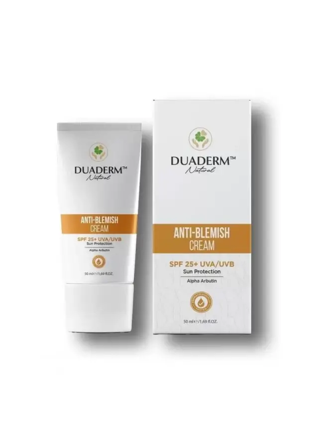 Duaderm Anti-Bleamish Leke Karşıtı Yüz Güneş Kremi SPF25+ 50ml - 1
