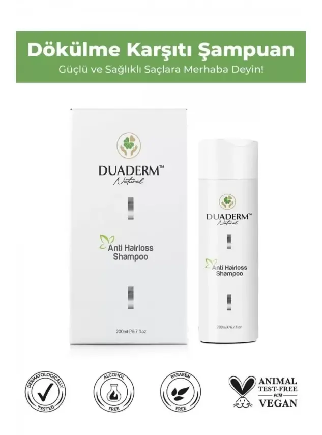Duaderm Anti Hairloss Shampoo 200 ml - 1
