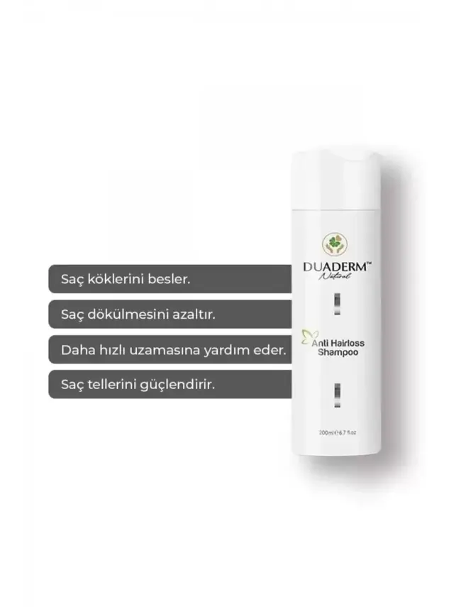 Duaderm Anti Hairloss Shampoo 200 ml - 2
