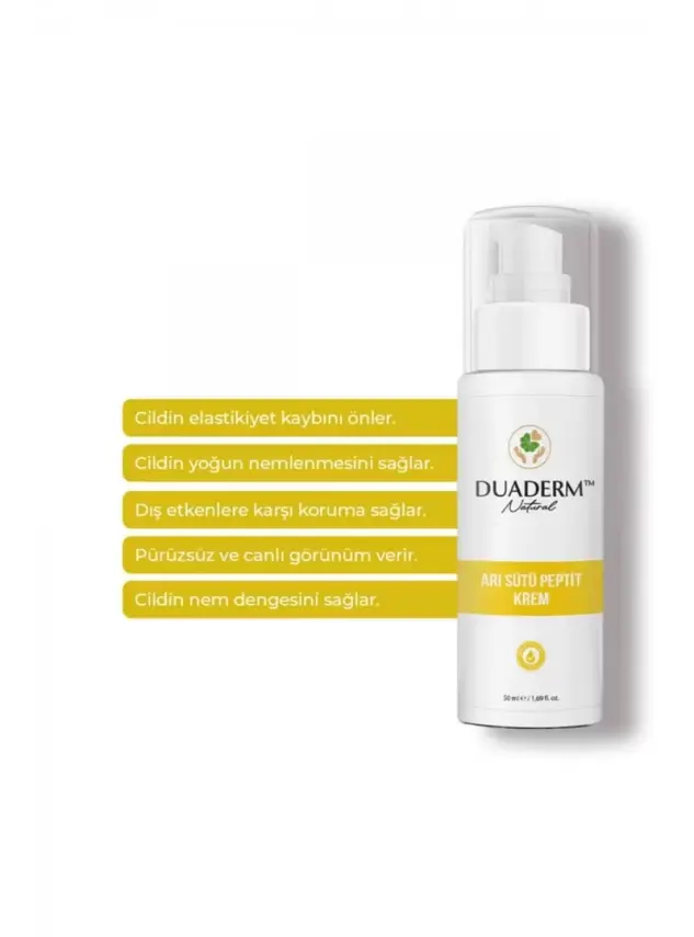 Duaderm Arı Sütü Peptit Krem 50 ml - 2
