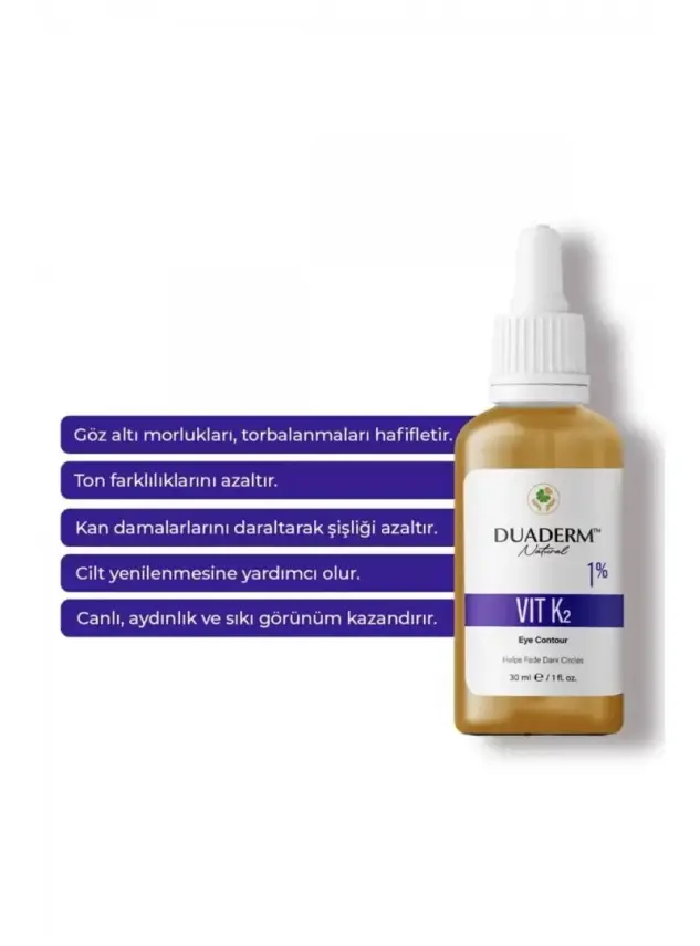 Duaderm Vıt K2 Eye Contour Göz Çevresi Serum 30ml - 2