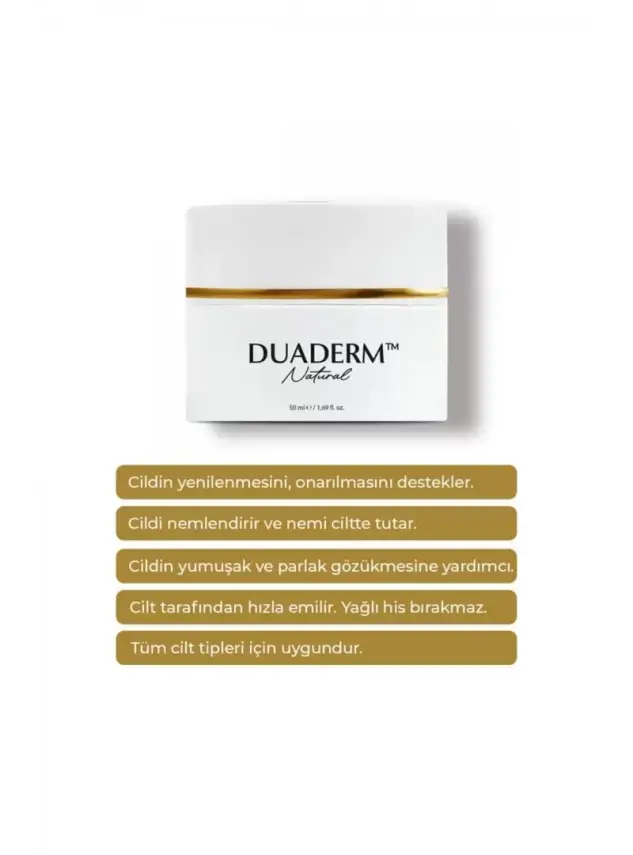 Duaderm Yoğun Nemlendirici Bakım Kremi 50ml - 2