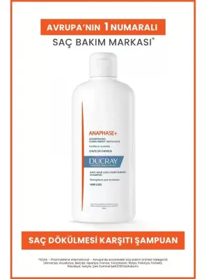 Ducray Anaphase+ Saç Dökülmesi Karşıtı Şampuan 400ml - Ducray