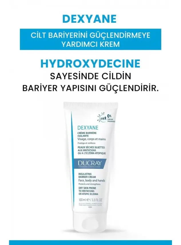 Ducray Dexyane Barrier Cilt Bariyerini Güçlendirmeye Yardımcı Krem 100ml - 1