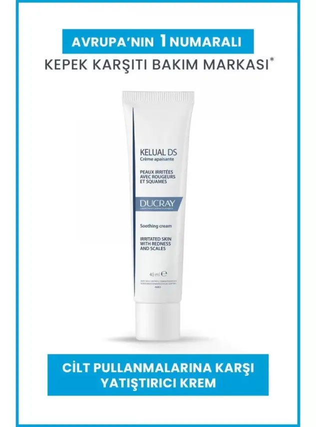 Ducray Kelual DS Creme Cilt Pullanmalarına Karşı Yatıştırıcı Krem 40ml - 1