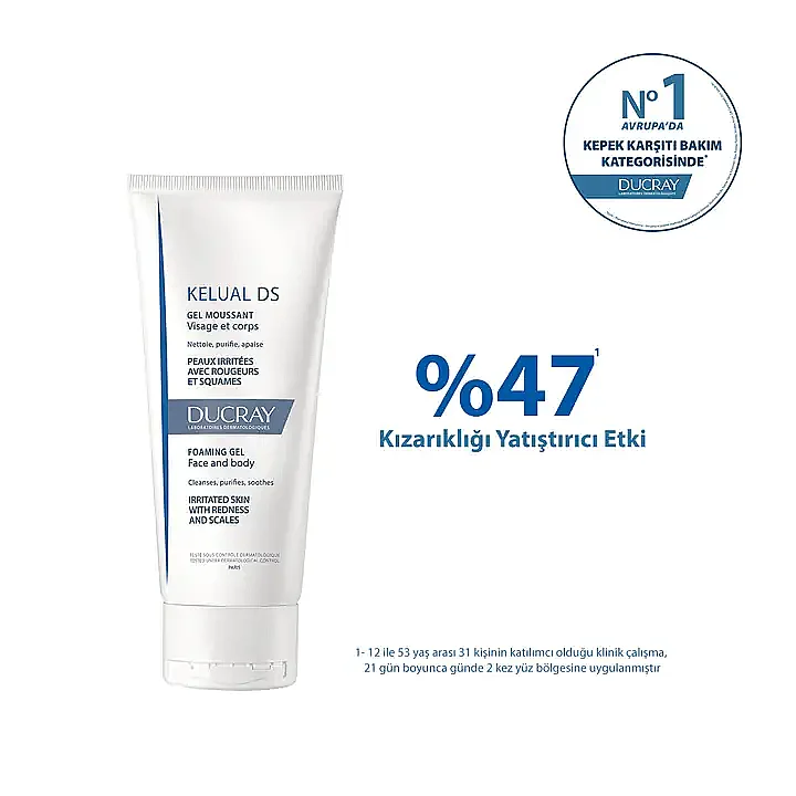 Ducray Kelual DS Gel Pullanma Karşıtı Temizleme Jeli 200 ml - 4