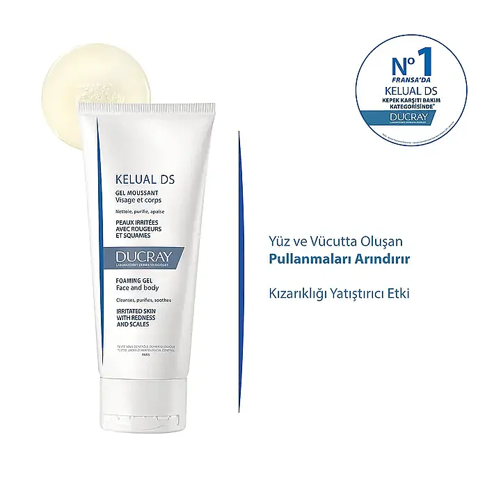 Ducray Kelual DS Gel Pullanma Karşıtı Temizleme Jeli 200 ml - 3