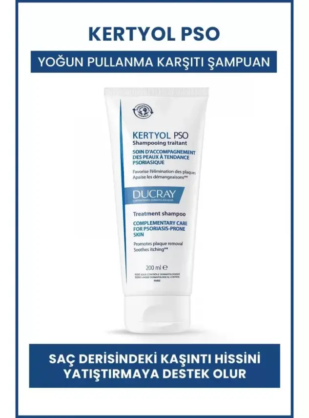 Ducray Kertyol PSO Yoğun Pullanma Karşıtı Şampuan 200ml - 1