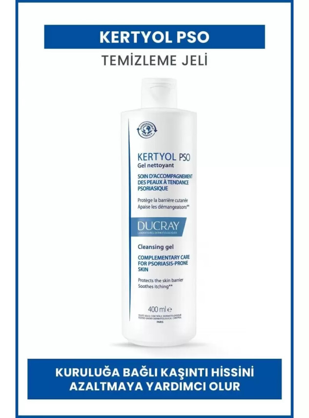 Ducray Kertyol Pso Yoğun Pullanma Karşıtı Temizleme Jeli 400ml - Ducray