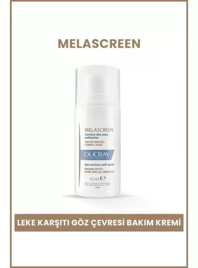 Ducray Melascreen Eye Contour Anti-Spots - Leke Karşıtı Göz Çevresi Bakım Kremi- 15 ml - 1