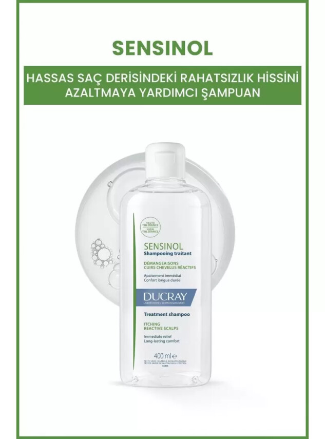 Ducray Sensinol Hassas Saç Derisi İçin Şampuan 400 ml - Ducray