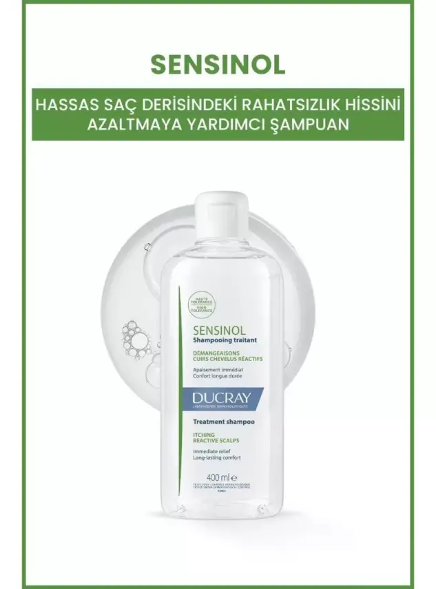 Ducray Sensinol Hassas Saç Derisi İçin Şampuan 400 ml - 1