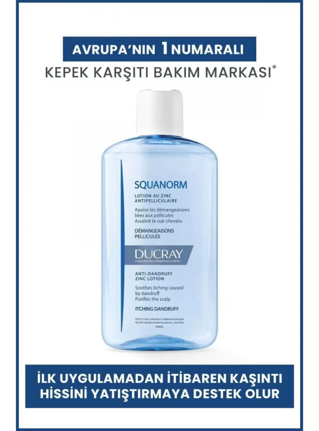 Ducray Squanorm Kepek Karşıtı Losyon 200ml 200 ml - Ducray