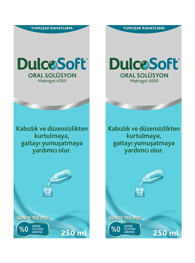 Dulcosoft Oral Solüsyon 250 ml Aromasız x 2 Adet - 1