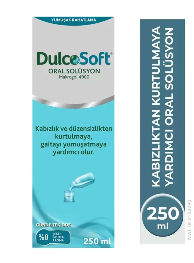 Dulcosoft Oral Solüsyon 250 ml Aromasız - 1
