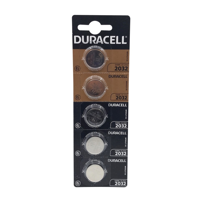 Duracell 2032 Lityum Pil 5li - Şeker Ölçüm Cihazları İçin - 1