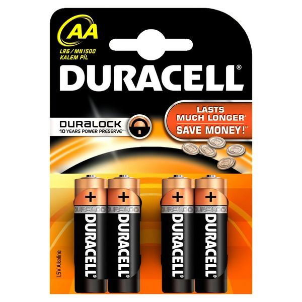 Duracell AA Kalem Pil 4lü - 1