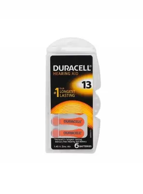 Duracell Activair İşitme Cihazı Pili 6'lı No: 13 - 2