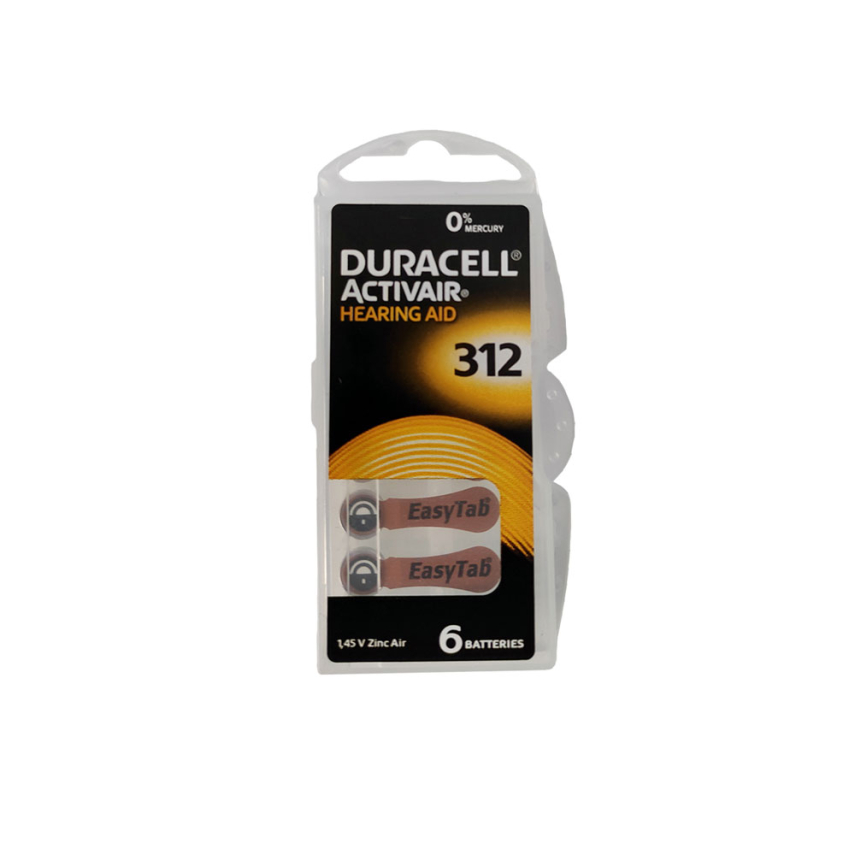 Duracell İşitme Cihazı Pili 312 - 1