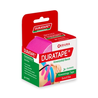 Duratape Kinesiology Bandı Pembe 5 cm x 5 m - Duratape