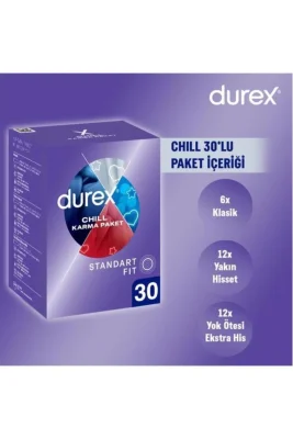 Durex Chill Karma Paket 30’li Prezervatif - 2