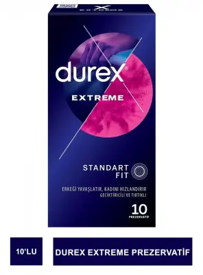 Durex Extreme Prezervatif 10'lu - 1