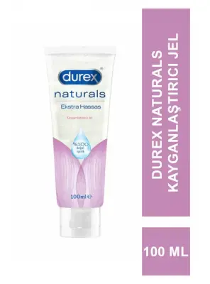 Outlet - Durex Naturals Ektsra Hassas Jel 100 ml - 1