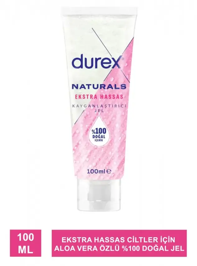 Outlet - Durex Naturals Ektsra Hassas Jel 100 ml - 2